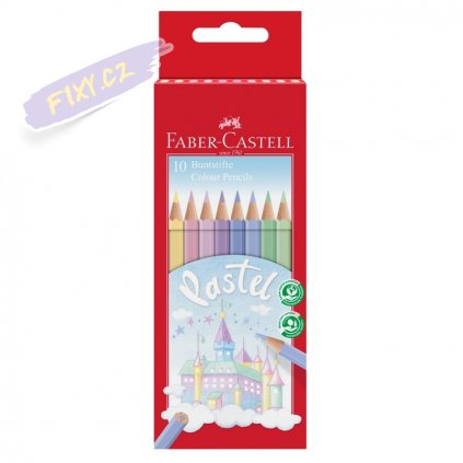 faber pastelky 10ks pastel