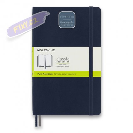 45894 skicar moleskine mekky cisty modry expanded l