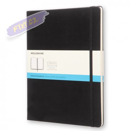 45936 skicar moleskine tvrdy teckovany cerny xl