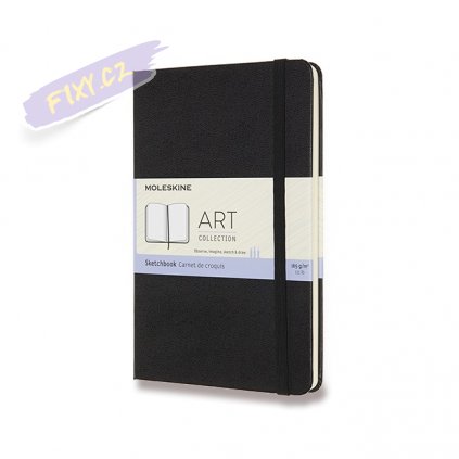 46545 skicar moleskine tvrdy cerny m