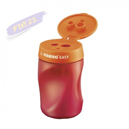 46653 orezavatko stabilo easy s 3 otvory oranzove pro pravaky