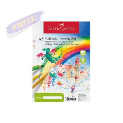 faber Sketch pad, A5, 60 sheets