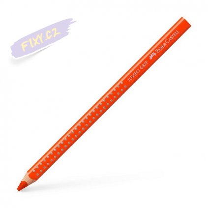 faber pastelka grip jumbo darkcadmiumorange