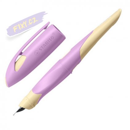 stabilo easybirdy ergonomischer schulfueller pastel edition softpink apricot m feder rechtshaendig 2