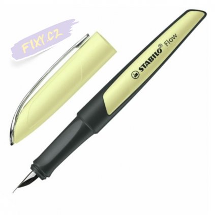 stabilo flow modern office stylo plume pastel yellow