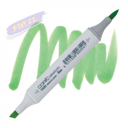 4962 2 yg03 yellow green copic sketch