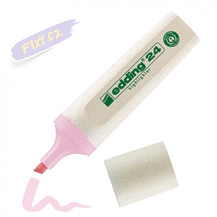 edding 24 highlighter pastelrose3