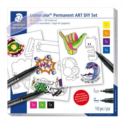 Fix STAEDTLER permanentní Design Journey, 10ks Art DIY set