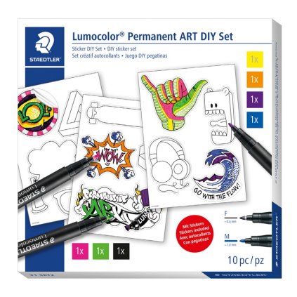 Fixy STAEDTLER permanentní Design Journey, 10 ks Art DIY set