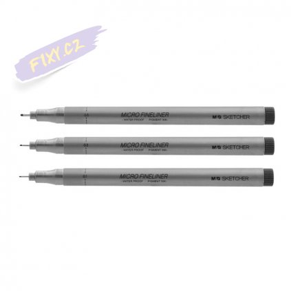 liner m g sketcher 3 ks cerny