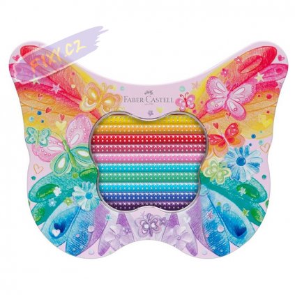 faber pastelky sparkle 20 motyl