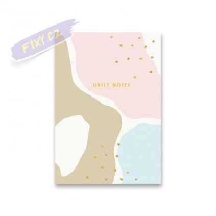 Skicář SHKOLYARYK Muse Sketch & Note Pastel A5, 48 tečkovaných listů