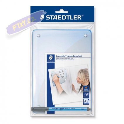 STAEDTLER Lumocolor bílá tabule s popisovačem
