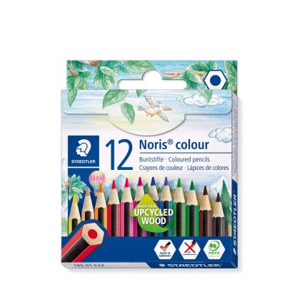 Pastelky STAEDTLER Noris Colour Mini, 12 ks
