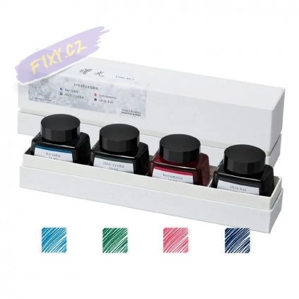 Pilot Fountain Pen Ink Iroshizuku 30ml Set 5 3000x