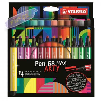 51187 5 fix stabilo pen 68 max 24ks arty