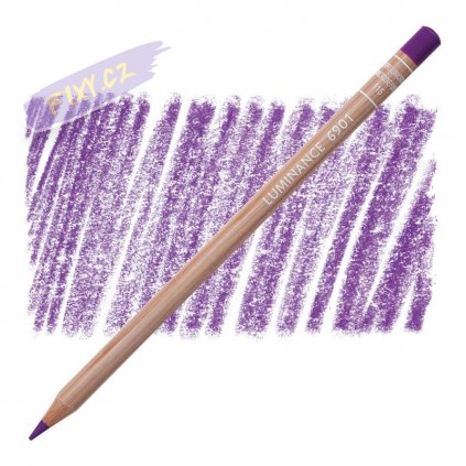 Pigmentová pastelka Luminance CARAN D'ACHE, 115 quinacridone purple