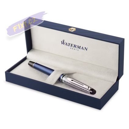 Roller WATERMAN Expert Deluxe Metallic Blue CT