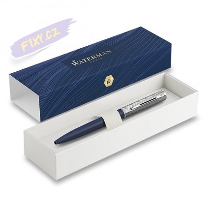 ballpoint pen waterman allure deluxe blue