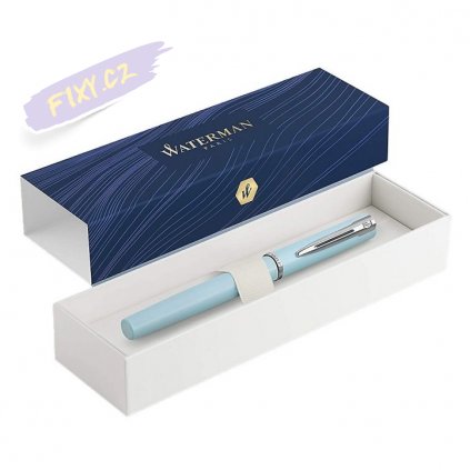 waterman allure pastel stylo plume bleu pastel plume fine coffret cadeau