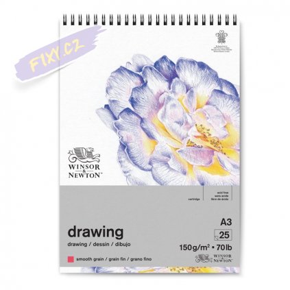 52738 skicar winsor newton drawing pad smooth a3 25 listu