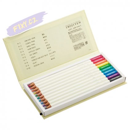 TOMBOW pastelky Irojiten, 10ks Pale