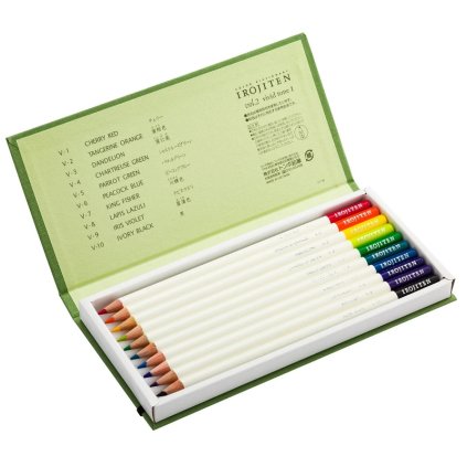 Pastelky TOMBOW Irojiten, 10 ks Vivid