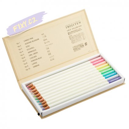 TOMBOW pastelky Irojiten, 10ks Very Pale