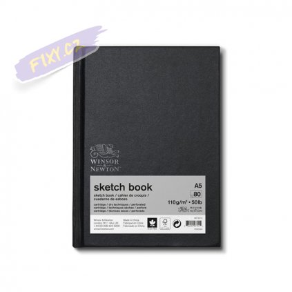 57015 skicar winsor newton sketch book a5 80 listu