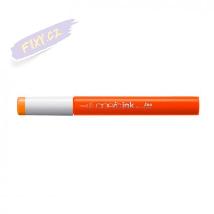 5862 6 fyr1 fluorescent orange copic refill ink 12ml