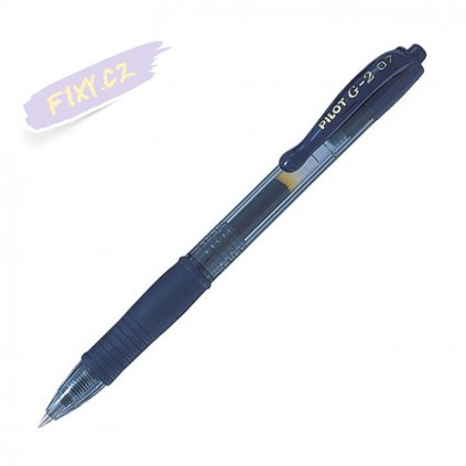 PILOT gelový roller G-2 Clicker 07, modročerný