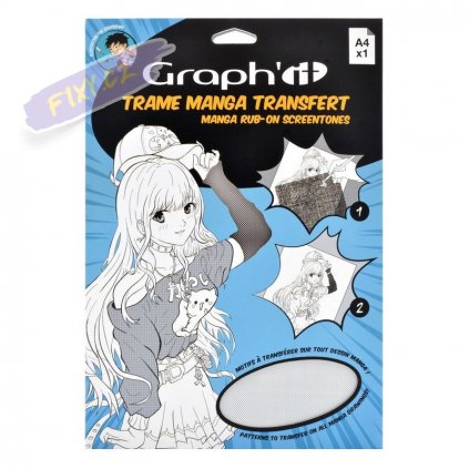 graph it trame transfer manga points degrades a4