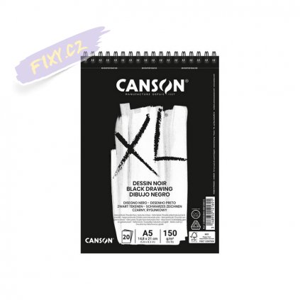 canson XL Dessin Noir A5
