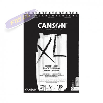 canson XL Dessin Noir A4