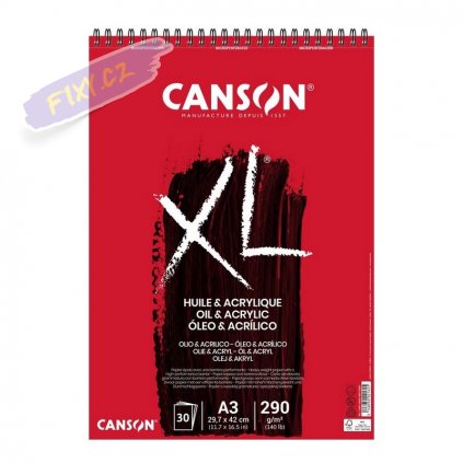 canson XL Oil & Acrylic A3