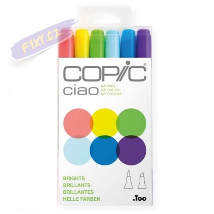 copic ciao 6 brights