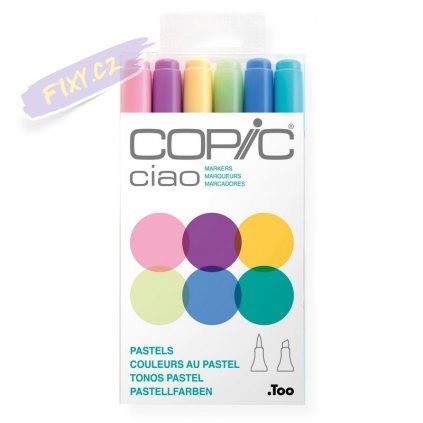 copic ciao 6 pastels