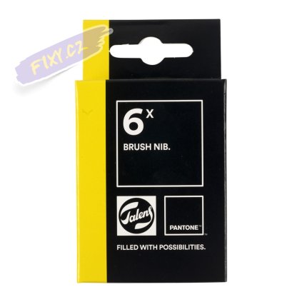 Náhradní štětcové hroty pro PANTONE Duo Tip, 6ks