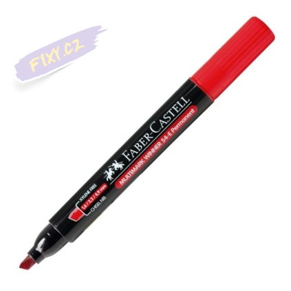 FABER-CASTELL Multimark Winner 54-E, červený
