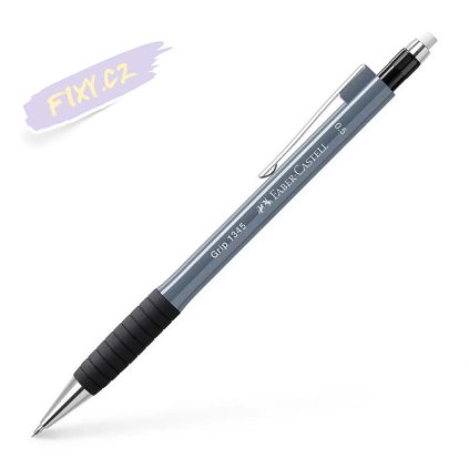 FABER-CASTELL mikrotužka GRIP 1345 šedá 0,5mm B