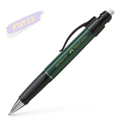 FABER-CASTELL mikrotužka GRIP Plus zelená 0,7mm HB