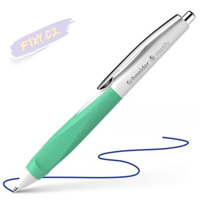 Kuličkové pero SCHNEIDER Haptify, bílo zelené