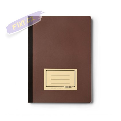 Sešit "RETRO" A4, 40 bílých linkovaných listů