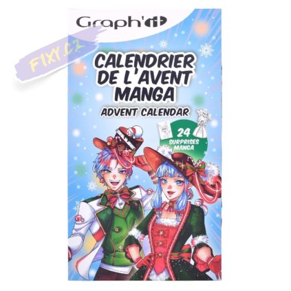 Adventní kalendář GRAPH'IT Manga s 24 dárečky