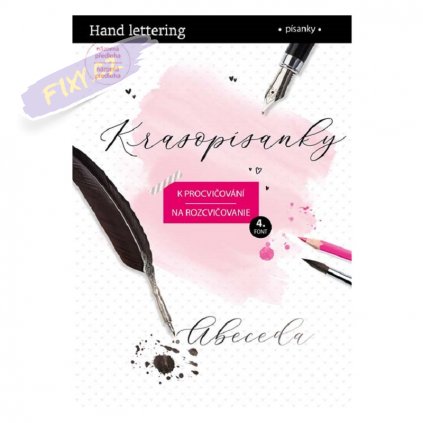 Krasopísanka k procvičování, font "4"