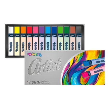 Křídové pastely COLORINO Artist, 12 ks