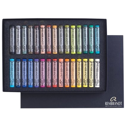 Křídové pastely REMBRANDT Soft, 30 ks