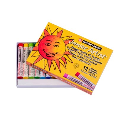 Olejové pastely SAKURA Junior Artist, 12 ks