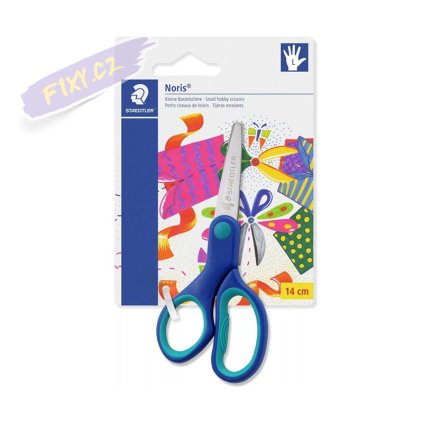 Nůžky STAEDTLER Noris modré 14cm pro leváky
