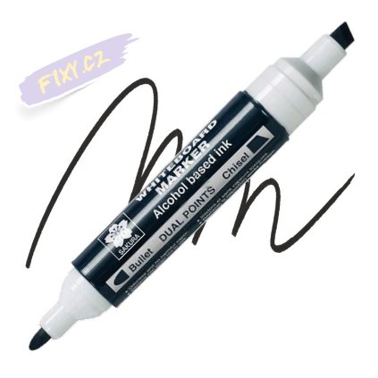 Popisovač na tabule SAKURA Whiteboard oboustranný, černý